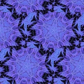 Lavender Snowflakes