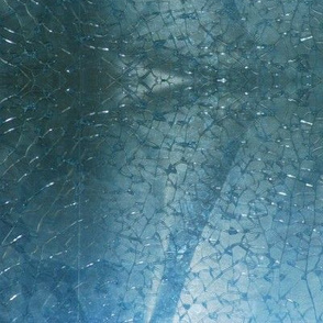 Broken Blue Glass