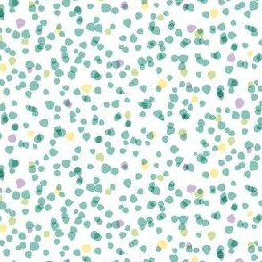 Dots - Teal and Purple