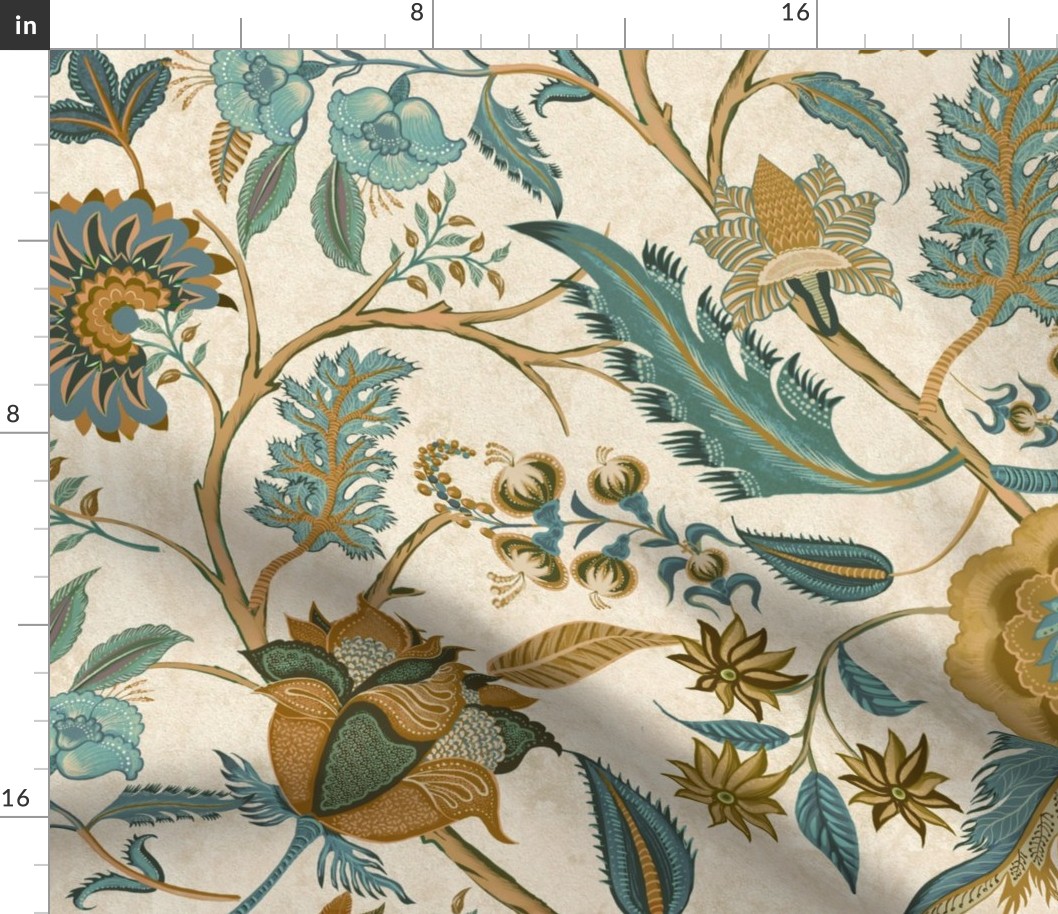 Jacobean Chintz florals-New colors