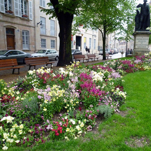 Mr. Monge, a Hero of Beaune, France