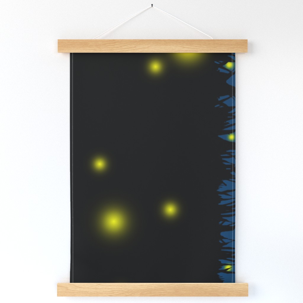 Firefly Border Print