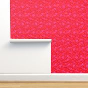 Graphic Scallop, Pink / Red