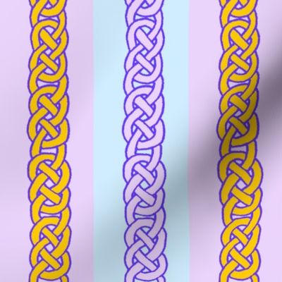 celtic ribbons 1 blue/violet