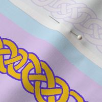 celtic ribbons 1 blue/violet