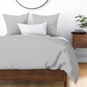 Gingham ~ Grey on Gray