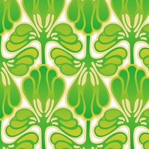 Art Nouveau Spring Green