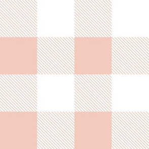 tartan pink white