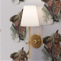 The Equestrian & The Horse 18" pillow square