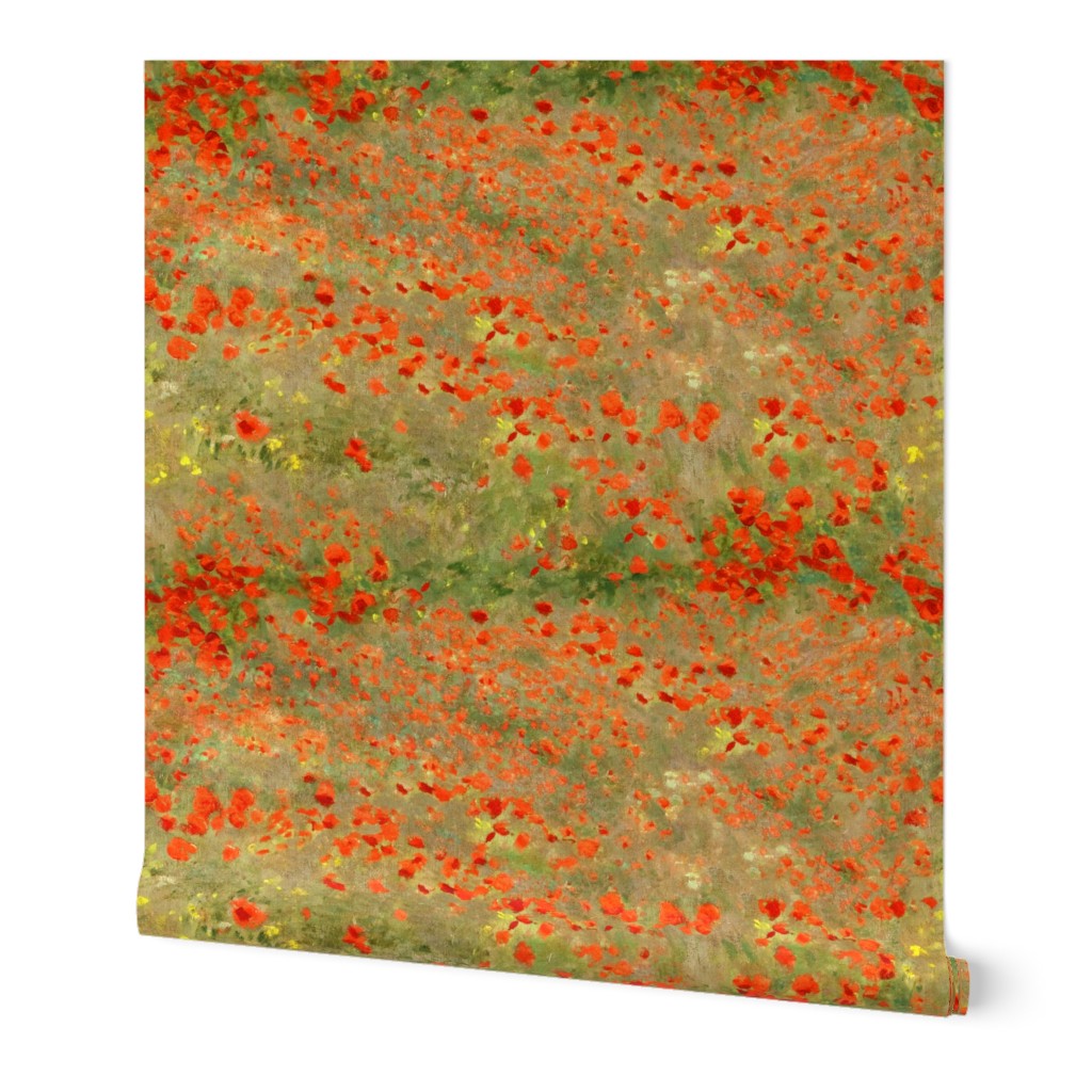 Monet: Poppy Field- Poppies Only Original Palette