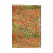 Monet: Poppy Field- Poppies Only Original Palette