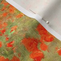 Monet: Poppy Field- Poppies Only Original Palette