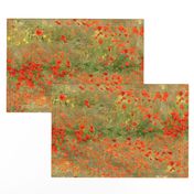 Monet: Poppy Field- Poppies Only Original Palette