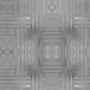  Light Gray Fractal Weave Large © Gingezel™ 2014