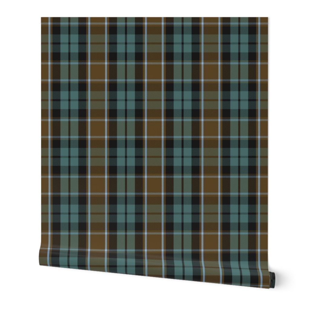 Graham of Menteith tartan, 9" weathered colors