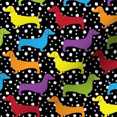 Rainbow Dotted Doxies (Dark)