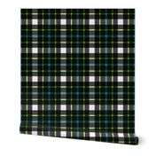 Century City Plaid ~ Lime & Teal