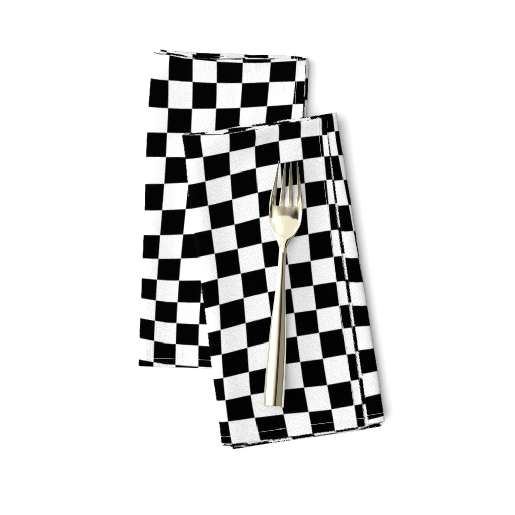 Wavy Checkered Race Flag