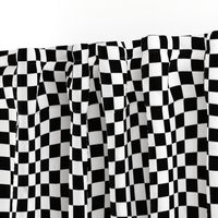 Wavy Checkered Race Flag