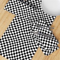 Wavy Checkered Race Flag