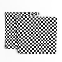 Wavy Checkered Race Flag