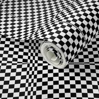Race Checkered Adventure -- op art