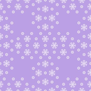Purple Snowflake Weave  ©2013 by Jane Walker