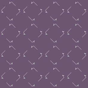 Square Root squares - Hypatian Violet