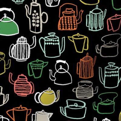 Teapots - Kitchen Series by Andrea Lauren