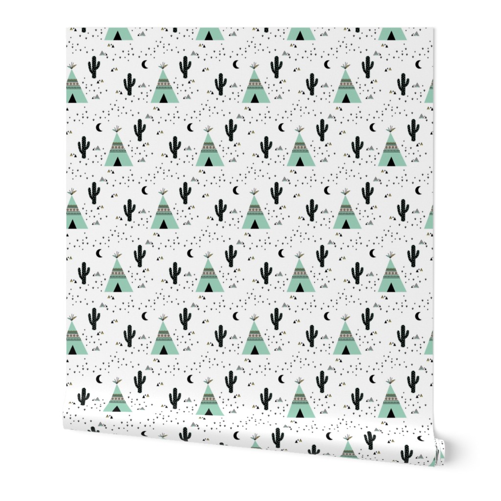 Teepee - white background