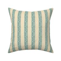 Damask Stripe Teal