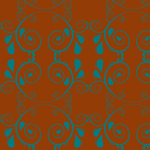 Abstract67-brown/blue