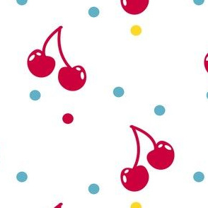 Cherry Cherry Dot! - Sweet Birds of Summer - Summer Party - Â© PinkSodaPop 4ComputerHeaven.com