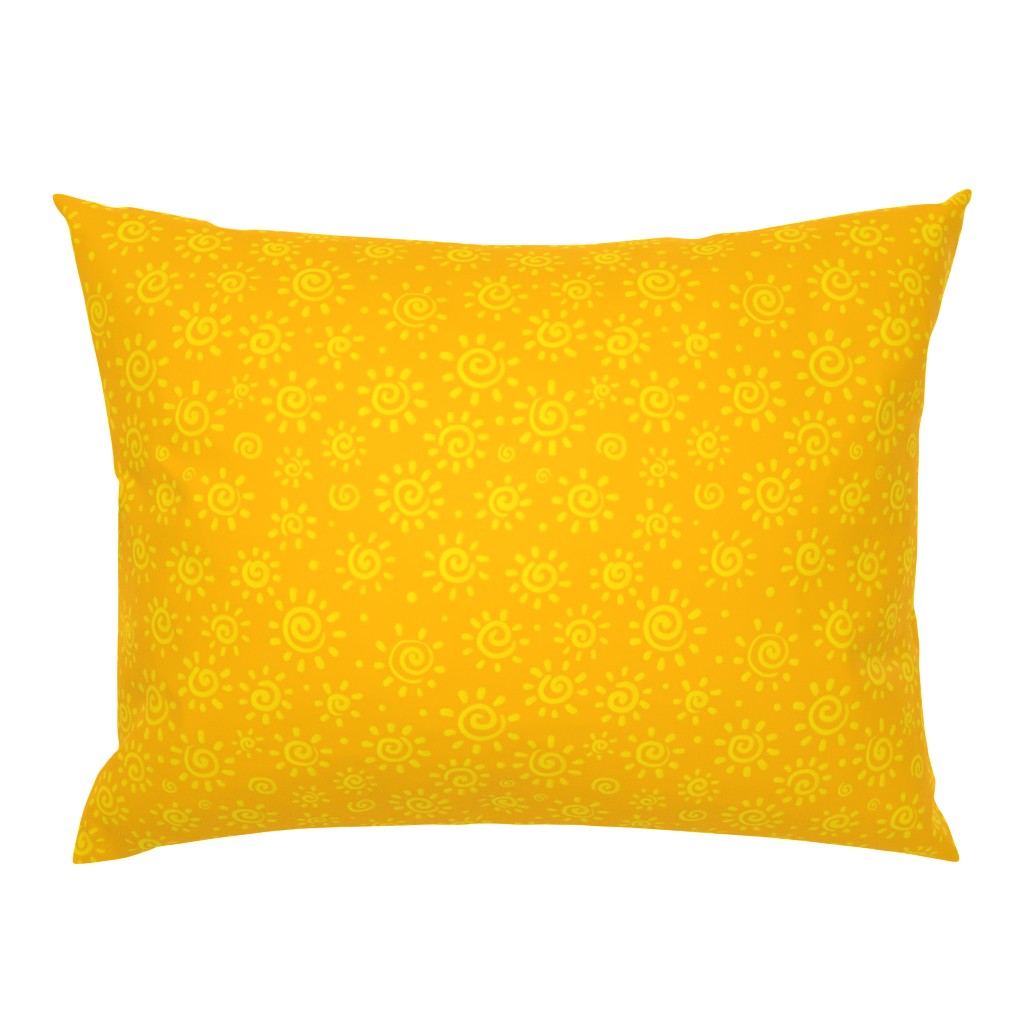 Yellow sunny pattern