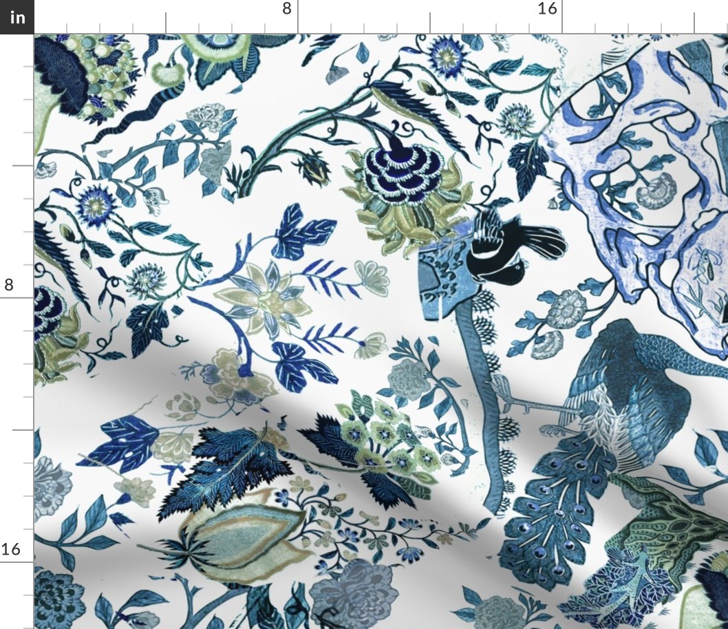 Chinoiserie Blue Rotated