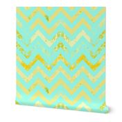 chevron rust aqua textured