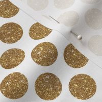 Glitter Dot Gold