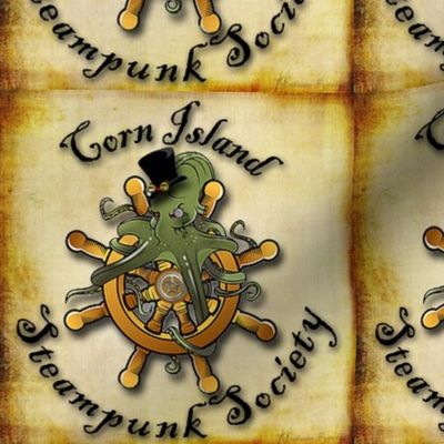 Corn Island Steampunk Society Logo