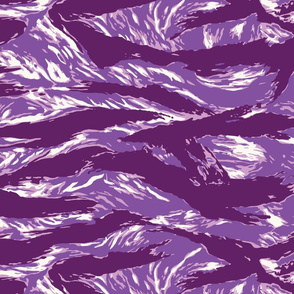 Lady Tigerstripe Camo - Puuurple Colorway