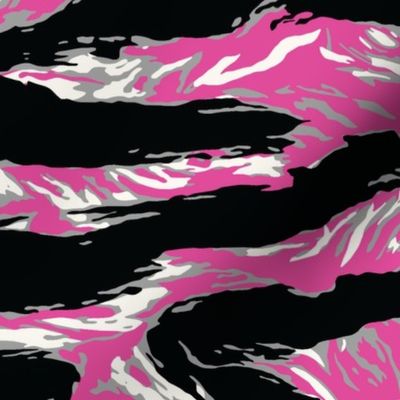 Lady Tigerstripe Camo - Hot Pink Colorway