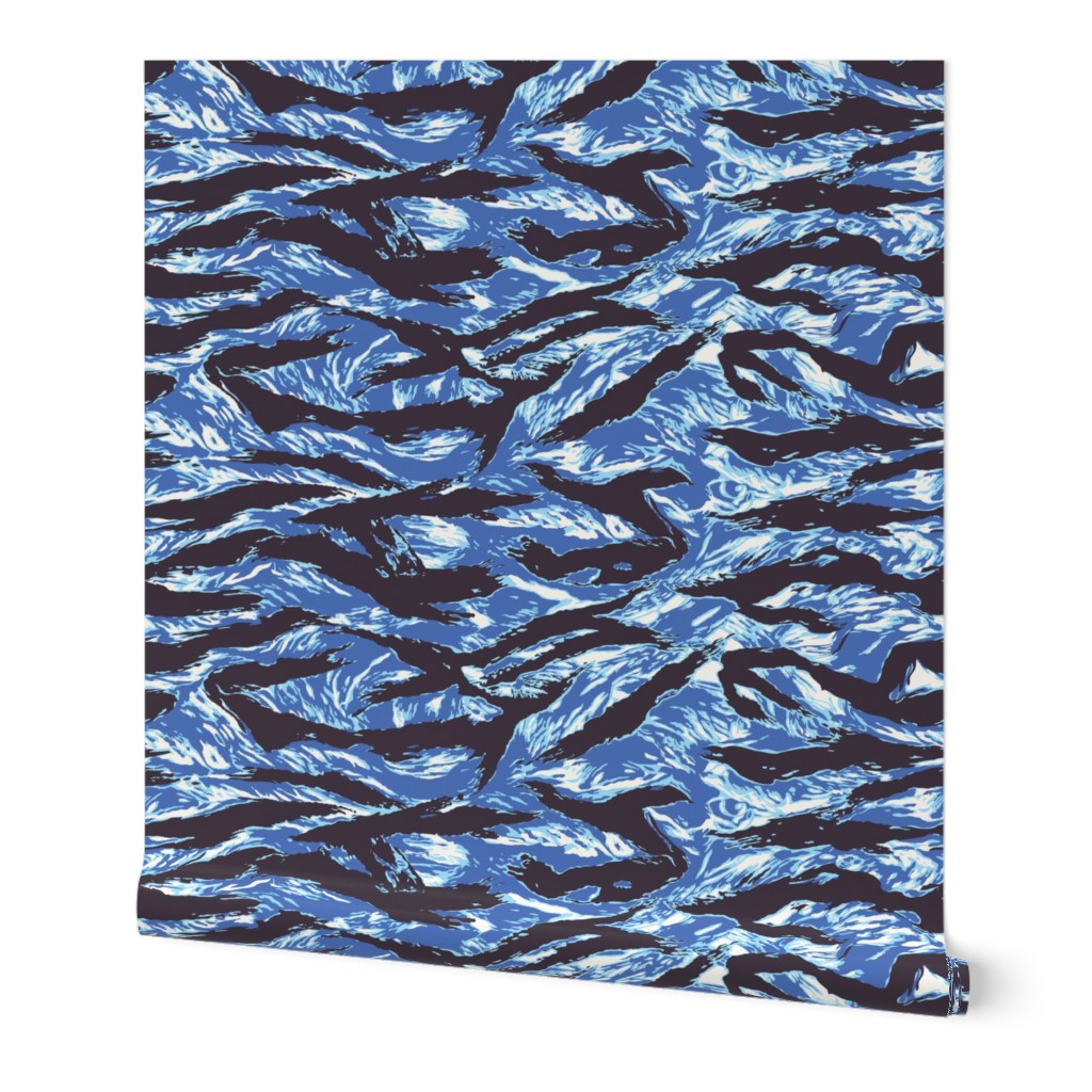 Lady Tigerstripe Camo - Blue Colorway