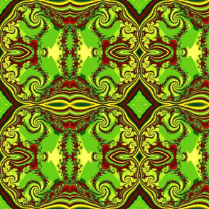 Abstract2-green/brown