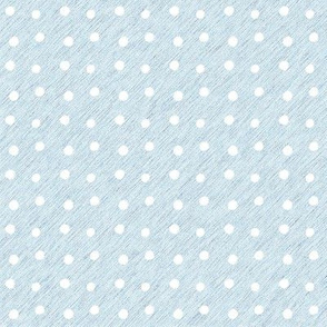 White Dots on Textured Blue