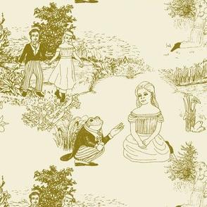 The Frog Prince Fairytale Toile Petite
