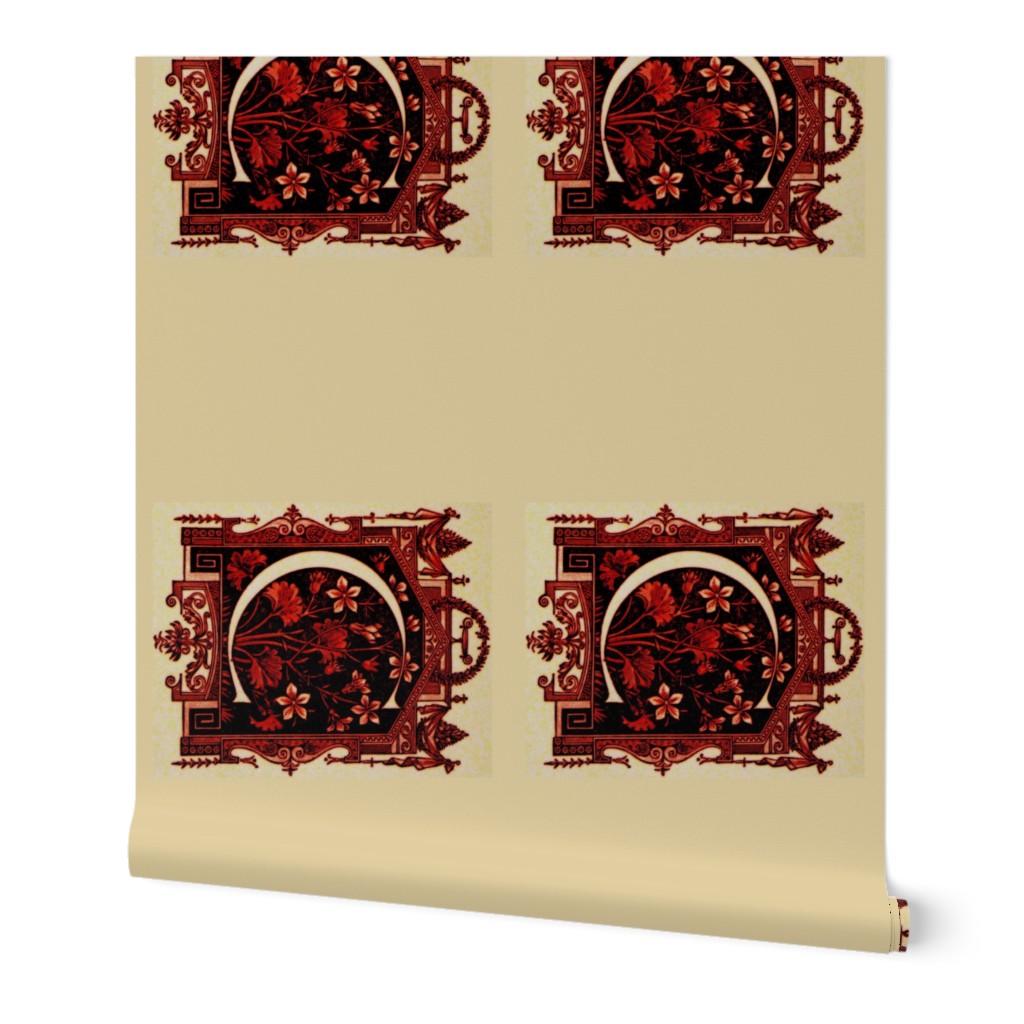 RED / BK Crest Placemats