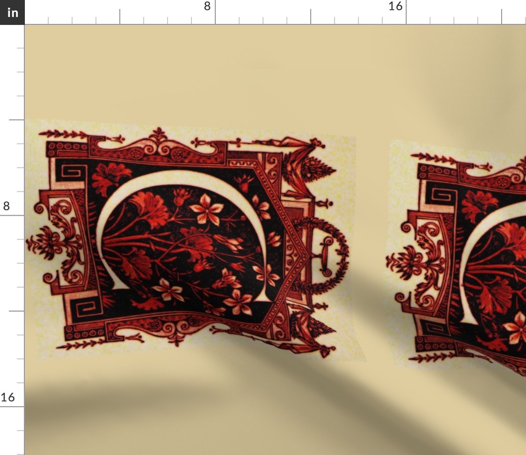 RED / BK Crest Placemats