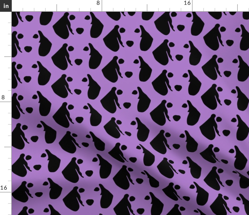 dachshund purple