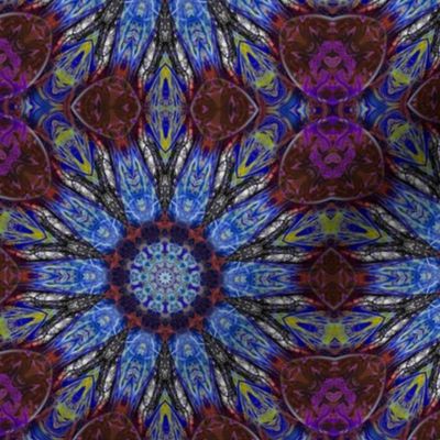 Pink and Blue Kaleidoscope