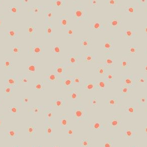 grey strawberry dots