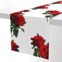 Redoute' Roses ~ Riot of Red Jumble
